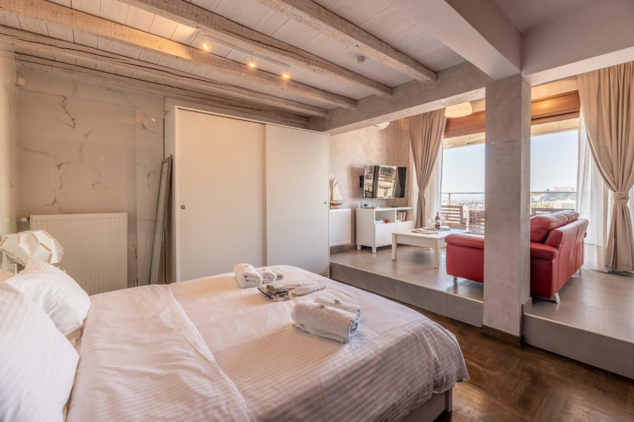 Top Kolonaki Studio+Terrace Stunning Acropolis Views Athén Kültér fotó